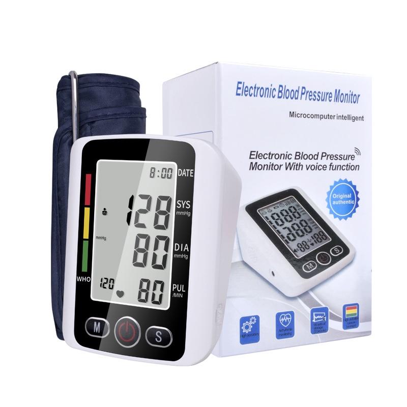 Electronic & Digital Blood Pressure Monitor with Voice Function